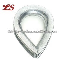 High quality Galvanized BS464 Thimble For Wire rope